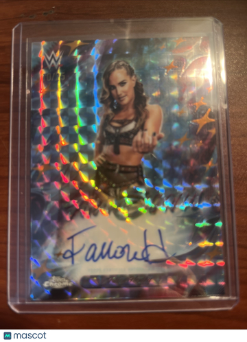 2026 Topps Chrome WWE Fallon Henly Henley Falon Henly Fallon Henley Falon Henley #FSA-FAL Orange Topps
