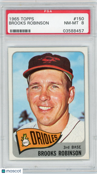 1965 Topps Brooks Robinson #150 PSA 8
