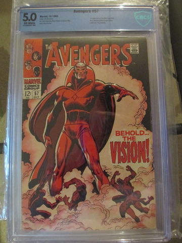 Avengers 57 CBCS 5.0 1st Vision!