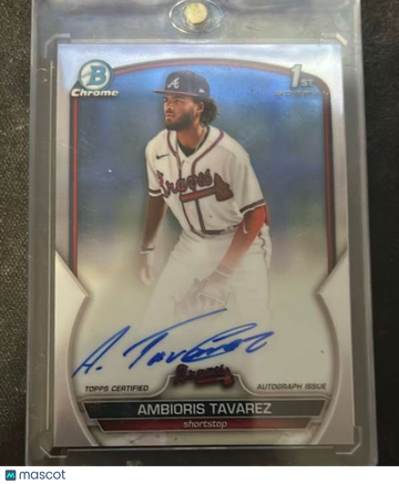 2023 Bowman - Chrome Prospects Autographs Ambioris Tavarez #CPA-AT
