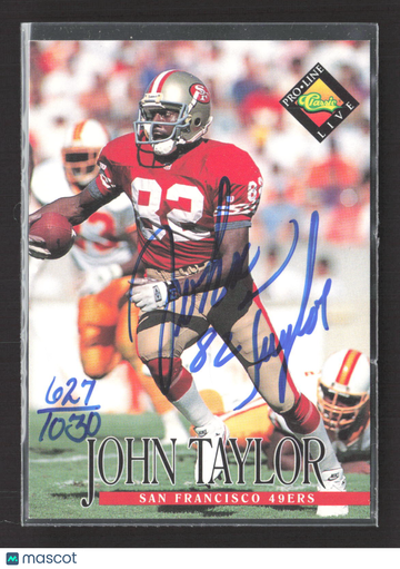 1994 Classic NFL Pro Line Live John Taylor