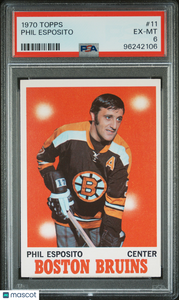 1970 Topps Phil Esposito #11 PSA 6