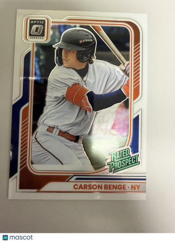 2026 Donruss Carson Benge #180 Optic