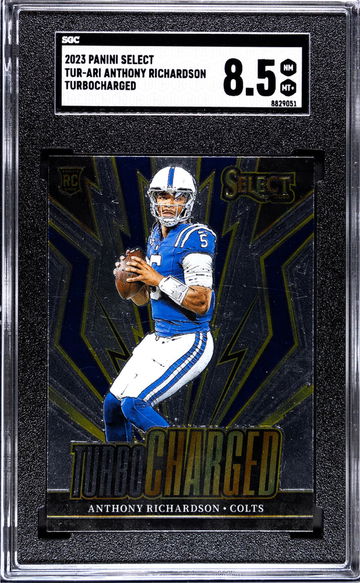 2023 Panini Select #TUR-ARI Anthony Richardson Turbocharged SGC 8.5