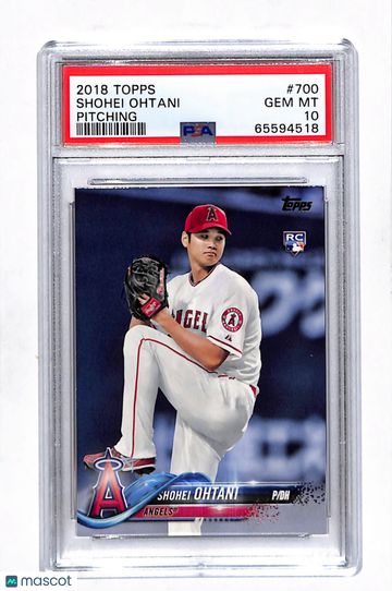2018 Topps Shohei Ohtani #700 PSA 10