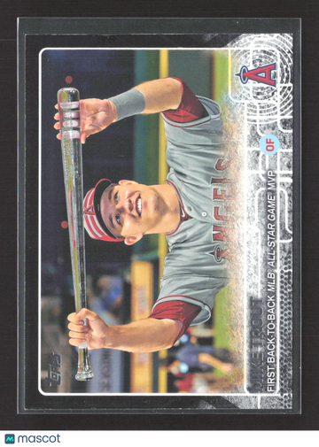 2015 Topps Update Series Mike Trout #US227