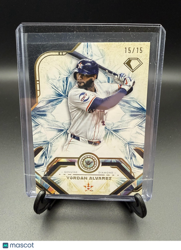 2025 Topps Diamond Icons Yordan Alvarez #38 Diamond Icons Blue SN