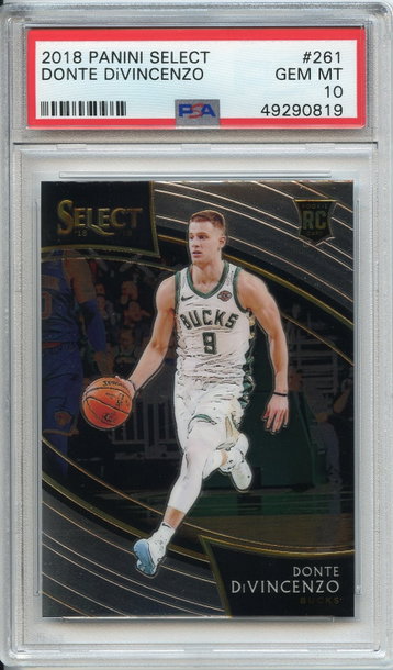 Donte Divincenzo Courtside PSA 10
