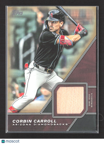 2026 Topps Major League Material Corbin Carroll #MLM-CC /50 Relic Game-Used Memorabilia