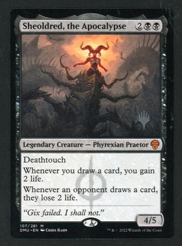 2022 Wizards of the Coast Magic: The Gathering 107/281 Sheoldred the Apocalypse