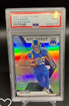 2020 Panini Mosaic Cam Akers NFL Debut Silver Prizm PSA 10