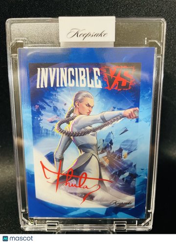 2026 Keepsake Invincible VS Thula #/100 Character Signagraph Card #8