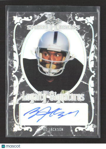2017 Leaf Sports Heroes Loyalty Signatures Bo Jackson #LS-BJ1