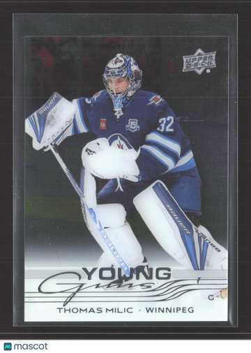 2026 Upper Deck Extended Series Young Guns Thomas Milic #719 Clear Cut
