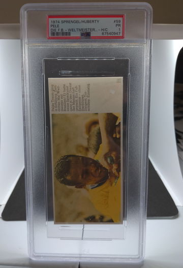 1974 Sprengel Die Fusball Weltmeisterschaften 1966-1970 #59 Pele PSA 1