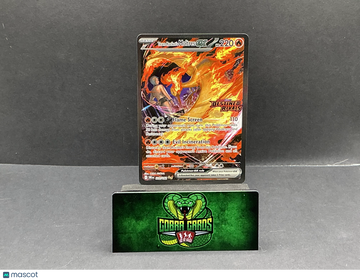 2025 Destined Rivals Team Rocket's Moltres EX Holo Secret Rare SAR #229/182