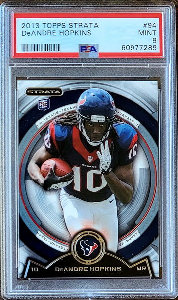 2013 SP DEANDRE HOPKINS Topps Strata PSA 9 POP 11 Rookie RC #94