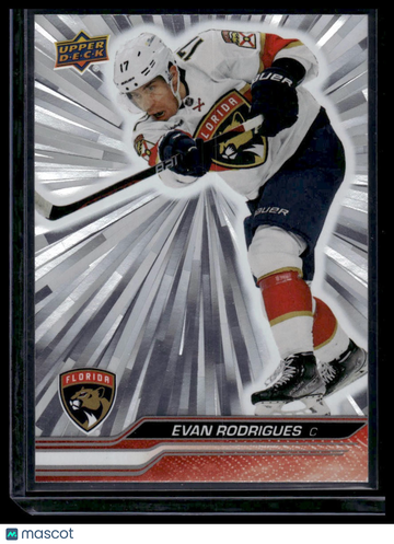 2023-24 Upper Deck Evan Rodrigues #564 Outburst Silver