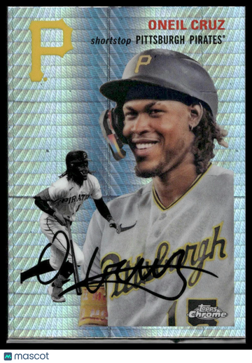 2023 Topps Chrome Platinum Anniversary Oneil Cruz #395 Prism Refractor