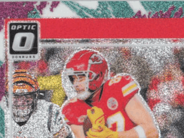 2024 Donruss Optic Travis Kelce #98 Jazz CASE HIT SSP