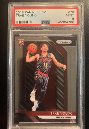 2018 Prizm Trae Young PSA 9