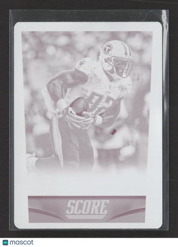 2014 Score Delanie Walker #223 Magenta Printing Plate /1 Printing Plate