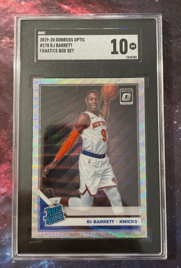 2019-20 Donruss Optic #178 FANATICS BOX SET RJ BARRET