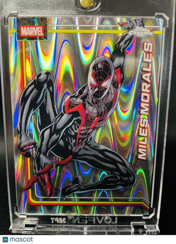 2026 Topps Chrome Marvel Miles Morales Spider-Man #078