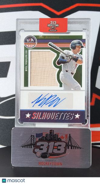 2023 Panini USA Baseball Stars & Stripes Silhouettes Kevin McGonigle #SIL-KM /49