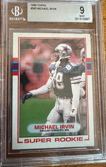 1989 Topps Micheal Irvin
