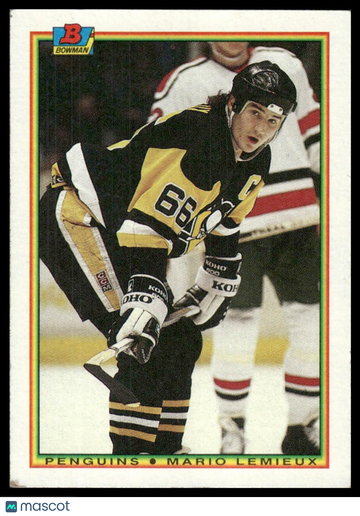 1990-91 Bowman Mario Lemieux #204