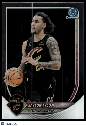 2025-26 Bowman Jaylon Tyson #BCV-173 Chrome