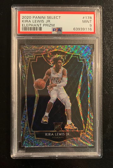 2020 Select Kira Lewis Elephant Prizm #178 PSA 9 Mint