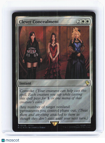Commander: FINAL FANTASY Clever Concealment (Surge Foil) Foil Rare #236