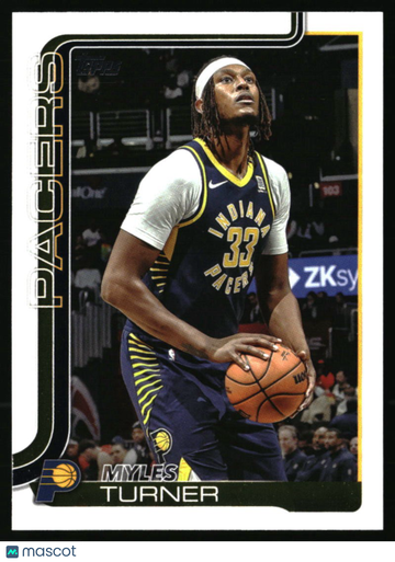 2025-26 Topps Myles Turner #49 Indiana Pacers