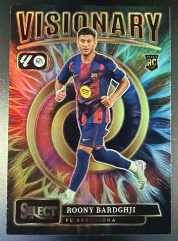 2025 Prizm #17 Roony Bardghji Rookie Visionary SSP