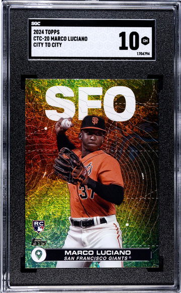 2024 Topps City To City Marco Luciano #CTC-20 RC SGC 10