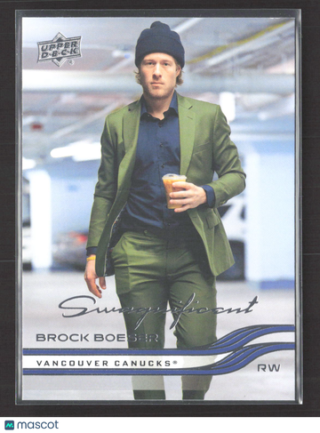 2024 Upper Deck Extended Series Brock Boeser #628 Swagnificent