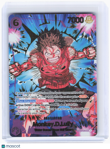 2025 One Piece—Monkey.D.Luffy #EB02-061 Premium Booster -The Best- Vol. 2—Secret Rare Foil (SP) [Lightly Played]