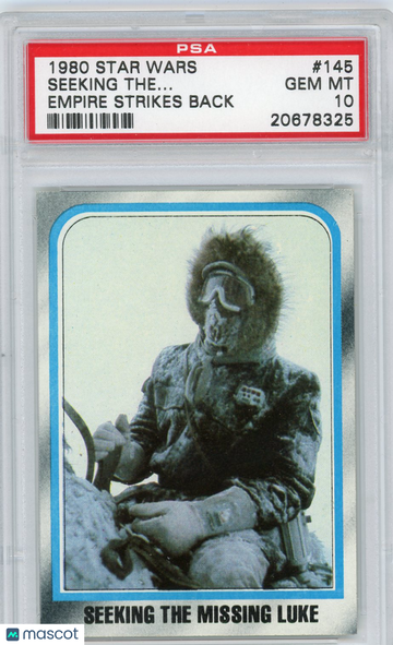 1980 Star Wars Empire Strikes Back Seeking The.. . #145 PSA 10