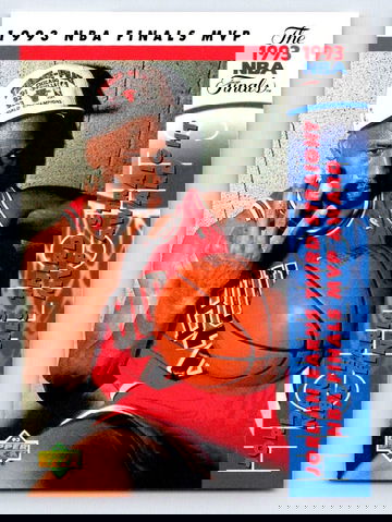 1993 94 Upper Deck MICHAEL JORDAN NBA Finals MVP #204