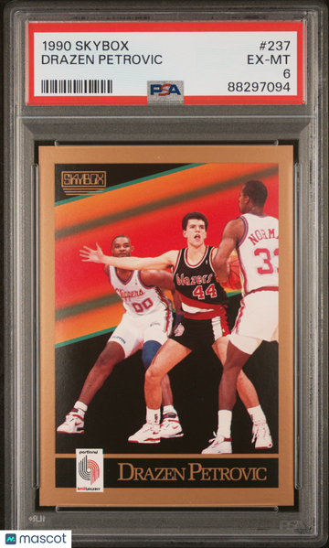 1990 Skybox Drazen Petrovic #237 PSA 6