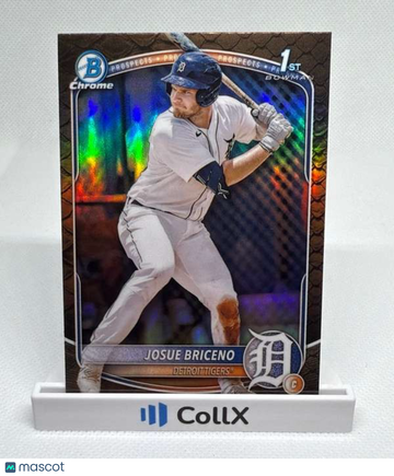 2025 Bowman - Chrome Prospects Reptilian Refractor Josue Briceno #BCP-13