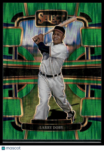 2024 Panini Select Larry Doby #79 Green Flash Prizms