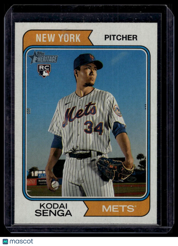 2023 Topps Heritage Kodai Senga #80b