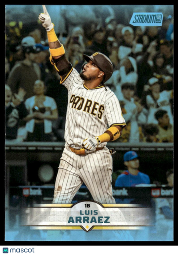 2025 Stadium Club Luis Arraez #198 Light Blue Foil