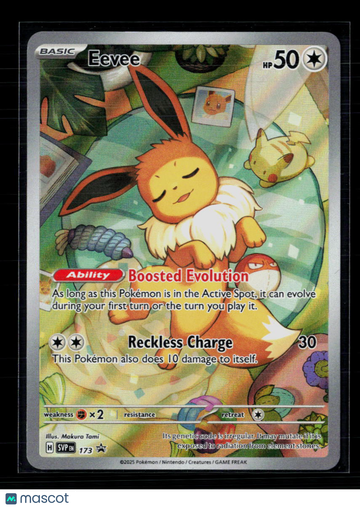 2025 Prismatic Evolutions Eevee Holo Black Star Promo #SVP EN 173
