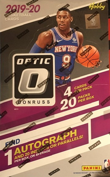 2019-20 Donruss Optic Basketball Hobby Box (1 x Hobby Box)