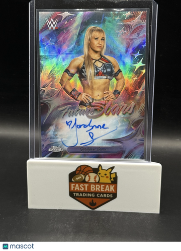 2026 Topps Chrome WWE Future Stars Jordynne Grace #FSA-JOR Future Stars Autograph