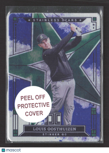 2025 Panini Impeccable Stainless Stars Louis Oosthuizen #SS-LO